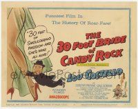 3k076 30 FOOT BRIDE OF CANDY ROCK TC '59 wacky art of Costello, a science-friction masterpiece!