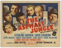3k102 ASPHALT JUNGLE TC '50 Marilyn Monroe, Sterling Hayden, John Huston classic film noir!