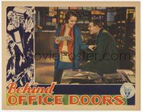 3k593 BEHIND OFFICE DOORS LC '31 Mary Astor loves boss Robert Ames, but he takes her for granted!