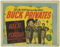 3k150 BUCK PRIVATES TC R48 Abbott & Costello in the picture that made them famous!
