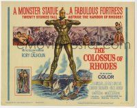 3k178 COLOSSUS OF RHODES TC '61 Sergio Leone's Il colosso di Rodi, mythological Greek giant!