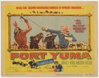 3k214 FORT YUMA TC '55 Peter Graves vs the deadliest Apache Native American chieftain of them all!