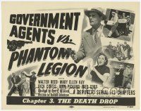3k222 GOVERNMENT AGENTS VS. PHANTOM LEGION chapter 3 TC '51 Reed, Curtis, Kay, The Death Drop!
