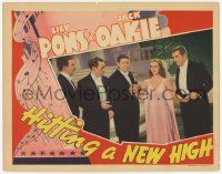 3k719 HITTING A NEW HIGH LC '37 Lily Pons, Jack Oakie, Edward Everett Horton, Howard, Ciannelli