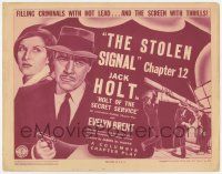 3k232 HOLT OF THE SECRET SERVICE chapter 12 TC '41 Jack Holt filling criminals with hot lead!
