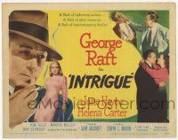3k246 INTRIGUE TC '47 smoking George Raft in the Shanghai underworld with two dangerous women!