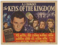 3k275 KEYS OF THE KINGDOM TC '44 Gregory Peck, Vincent Price, Thomas Mitchell, Roddy McDowall!