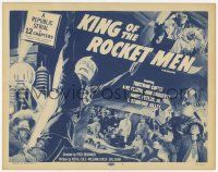 3k282 KING OF THE ROCKET MEN TC R56 great art of funky space man + serial movie scenes!