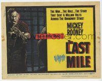 3k301 LAST MILE TC '59 Mickey Rooney as Killer Mears breaking out of Death Row!