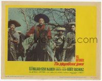 3k055 MAGNIFICENT SEVEN LC #3 '60 scene where bewildered Eli Wallach as Calvera is told to Ride On!