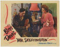 3k818 MR. SKEFFINGTON LC '44 close up of pretty Bette Davis with worried brother Richard Waring!