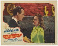 3k849 OTHER LOVE LC #6 '47 best close up of David Niven & pretty Barbara Stanwyck!