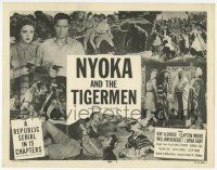 3k357 PERILS OF NYOKA TC R52 Republic serial, Kay Aldridge, Clayton Moore, Nyoka and the Tigermen!