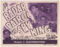 3k367 RADAR PATROL VS SPY KING chapter 7 TC '49 Kirk Alyn, Republic crime serial, Electrocution!