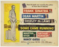 3k410 SOME CAME RUNNING TC '59 full-length art of Frank Sinatra + Dean Martin, Shirley MacLaine!