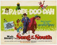3k418 SONG OF THE SOUTH TC R72 Walt Disney, Uncle Remus, Br'er Rabbit & Br'er Bear!