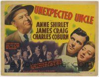 3k482 UNEXPECTED UNCLE TC '41 Anne Shirley gets millionaire James Craig, smiling Charles Coburn!