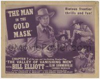 3k492 VALLEY OF VANISHING MEN chapter 7 TC '42 Wild Bill Elliot serial, Valley of Vanishing Men!