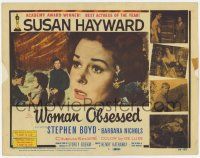 3k528 WOMAN OBSESSED TC '59 Best Actress Academy Award Winner Susan Hayward, Stephen Boyd