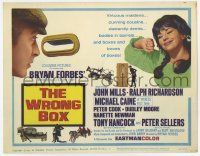 3k540 WRONG BOX TC '66 John Mills, Michael Caine, English comedy directed by Bryan Forbes!