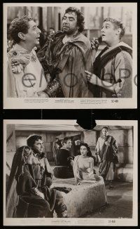 3m921 ANDROCLES & THE LION 3 8x10 stills '52 Robert Newton with sexy Jean Simmons & Alan Young!