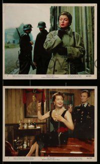 3m122 BETRAYED 5 color 8x10 stills '54 Clark Gable and sexy brunette Lana Turner, Victor Mature!