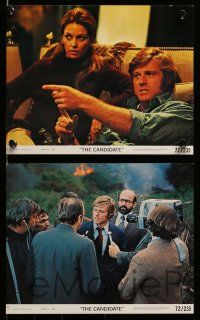 3m031 CANDIDATE 8 8x10 mini LCs '72 cool images of Robert Redford, Carlson, Melvyn Douglas!