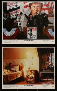 3m040 DEAD ZONE 8 8x10 mini LCs '83 Cronenberg, Stephen King, Christopher Walken, Adams, Skerritt