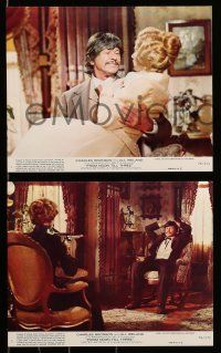 3m058 FROM NOON TILL THREE 8 8x10 mini LCs '76 Charles Bronson, Jill Ireland, Douglas Fowley