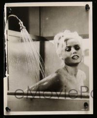3m719 GIRLS TOWN 8 8x10 stills '59 great images of sexy bad Mamie Van Doren, 1 in shower!