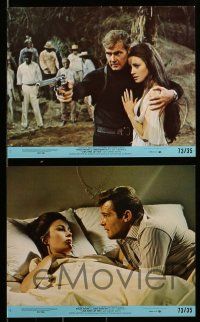 3m077 LIVE & LET DIE 8 8x10 mini LCs '73 Roger Moore as James Bond, Jane Seymour, Yaphet Kotto!