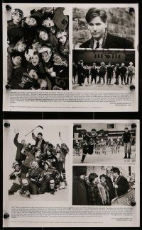 3m905 MIGHTY DUCKS 4 8x10 stills '92 Walt Disney, Emilio Estevez, ice hockey, Champions!