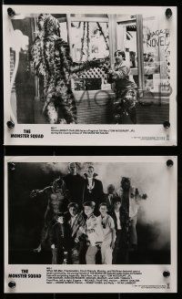 3m836 MONSTER SQUAD 6 8x10 stills '87 Dracula, Frankenstein, Wolfman & classic horror monsters!