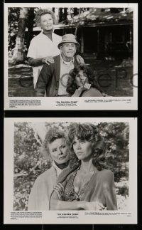 3m597 ON GOLDEN POND 10 8x10 stills '81 Katharine Hepburn, Henry Fonda, and Jane Fonda !