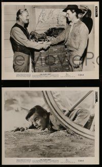 3m838 SILVER WHIP 6 8x10 stills '53 great images of Dale Robertson, Rory Calhoun, Robert Wagner!