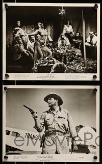 3m387 STEEL LADY 15 8x10 stills '53 Rod Cameron & Tab Hunter in the World War II Sahara Desert!
