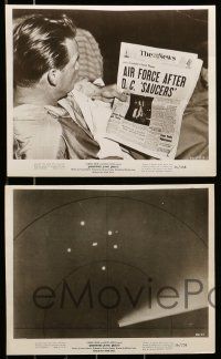 3m504 UFO 12 8x10 stills '56 the truth about unidentified flying objects & flying saucers!