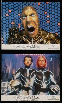 3m116 LAWNMOWER MAN 7 color English FOH LCs '92 Stephen King sci-fi, Jeff Fahey, Pierce Brosnan!