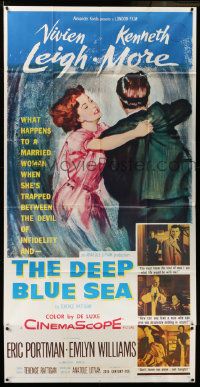 3p302 DEEP BLUE SEA 3sh '55 married Vivien Leigh trapped by the Devil of infidelity!
