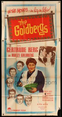 3p326 GOLDBERGS 3sh '50 from Gertrude Berg's hit show about Jewish family in 1940s Brooklyn!