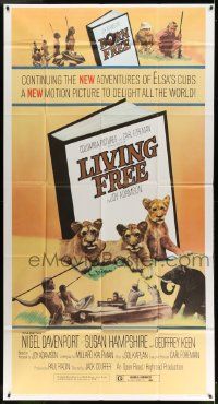 3p371 LIVING FREE 3sh '72 written by Joy Adamson, Elsa the Lioness was Born Free!