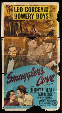 3p441 SMUGGLERS' COVE 3sh '48 greaqt image of Leo Gorcey, Huntz Hall & the Bowery Boys!