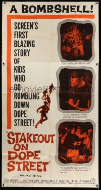 3p449 STAKEOUT ON DOPE STREET 3sh '58 this is what happens when kids get their hands on dope!