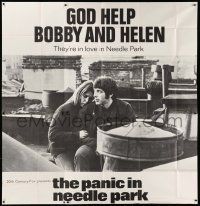 3p149 PANIC IN NEEDLE PARK int'l 6sh '71 Al Pacino & Kitty Winn are heroin addicts in love!