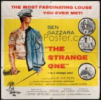 3p180 STRANGE ONE 6sh '57 military cadet Ben Gazzara is the most fascinating louse you ever met!