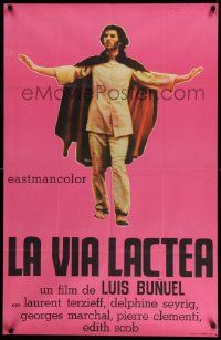 3p924 MILKY WAY Argentinean '69 Luis Bunuel's La Voie Lactee, full-length Pierre Clementi!