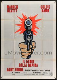 3p491 $ Italian 1p '71 Richard Brooks, cool completely different art of hand pointing gun!