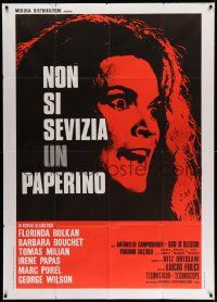 3p594 DON'T TORTURE A DUCKLING Italian 1p '72 Lucio Fulci's murder mystery about 4 murdered boys!