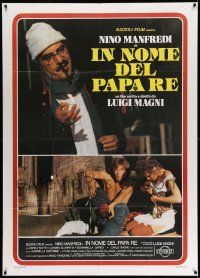3p663 IN THE NAME OF THE POPE KING Italian 1p '77 Nino Manfredi, In nome del papa re!