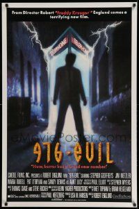 3r037 976-EVIL 1sh '88 directed by Robert Englund, horror has a brand new number, phone booth art!